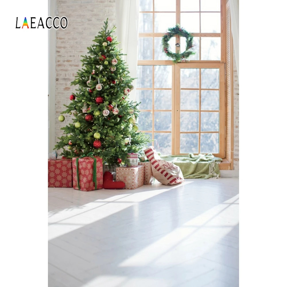 Laeacco Christmas Tree Gifts Window Living Room Deco Photography Backgrounds Customized Photographic Backdrops For Photo Studio
Laeacco Christmas Tree Gifts Window Living Room Deco Photography Backgrounds Customized Photographic Backdrops For Photo Studio