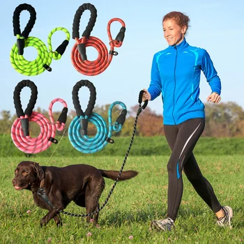 Behogar 6ft Heavy Duty Dog Leash Nylon Adjustable Reflective P Shape Pet Training Lead Leashes String Line for Medium Large Dog
Behogar 6ft Heavy Duty Dog Leash Nylon Adjustable Reflective P Shape Pet Training Lead Leashes String Line for Medium Large Dog