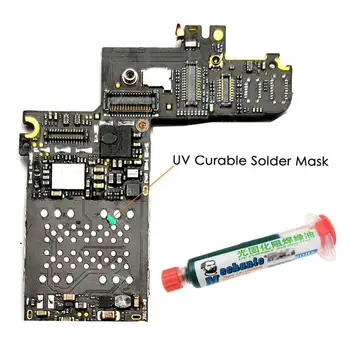 10ml Light-curing Solder Mask Paint Green Oil Pcb Bga Arcing Soldering Paste Flux Prevent Corrosive Moisture Uv Mask Repair Glue
10ml Light-curing Solder Mask Paint Green Oil Pcb Bga Arcing Soldering Paste Flux Prevent Corrosive Moisture Uv Mask Repair Glue