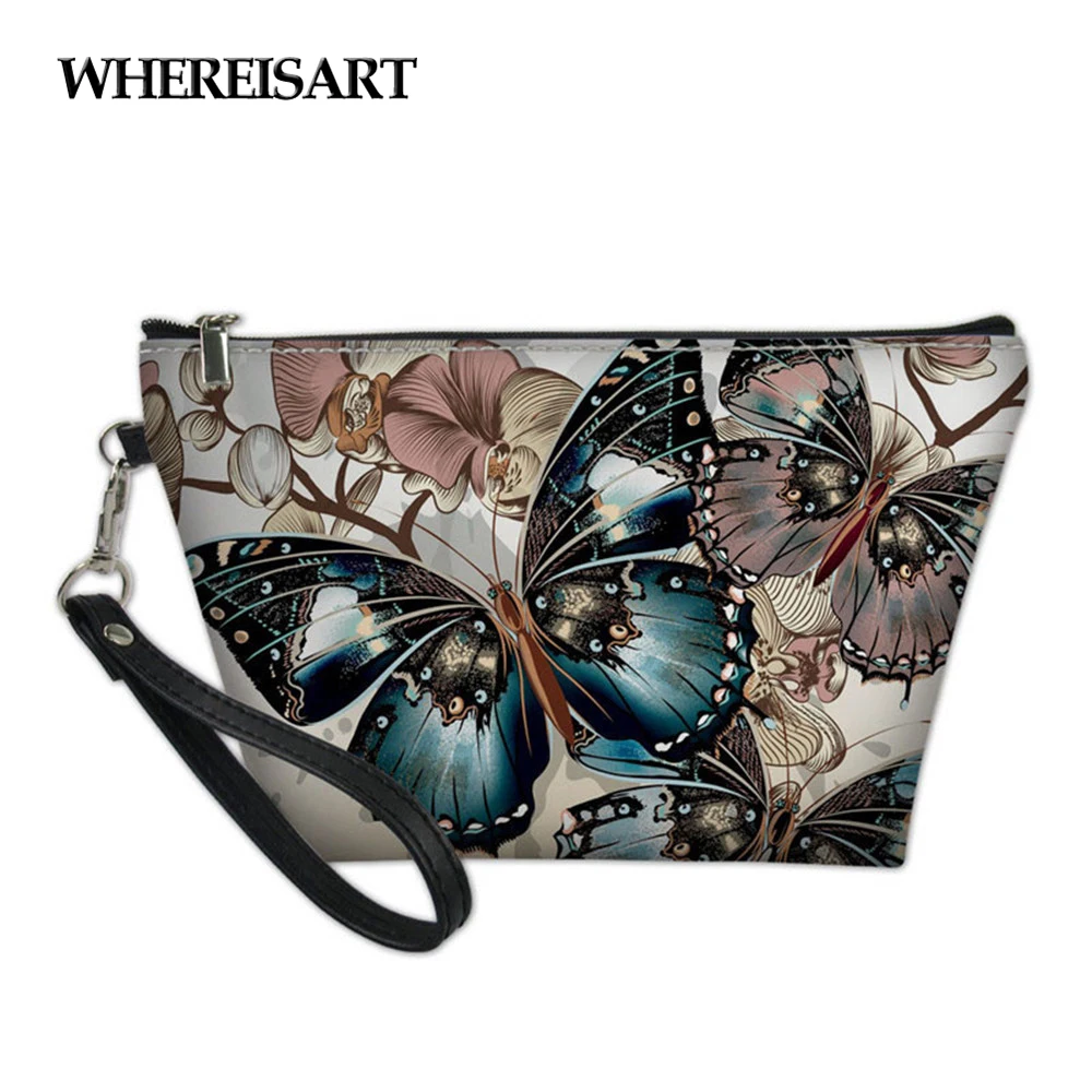 WHEREISART Butterfly Printed Ladies Bags for Cosmetics Trousse Maquillage Femme Make Up Oragnizer Travel Portable Toiletry Wrap
WHEREISART Butterfly Printed Ladies Bags for Cosmetics Trousse Maquillage Femme Make Up Oragnizer Travel Portable Toiletry Wrap