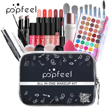 Beauty Gift Bag Makeup Set Eye Shadow Eyeliner Lipstick Mascara Powder Puff Cottect Foundation Cosmetic Brush Eyebrow Pencil
Beauty Gift Bag Makeup Set Eye Shadow Eyeliner Lipstick Mascara Powder Puff Cottect Foundation Cosmetic Brush Eyebrow Pencil