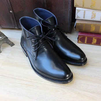 Goodyear Business High-top Grade Custom-made Shoes Sole Cow Leather Handmade Genuine Leather Pointed Toe Ankle Zipper Lace-up
Goodyear Business High-top Grade Custom-made Shoes Sole Cow Leather Handmade Genuine Leather Pointed Toe Ankle Zipper Lace-up