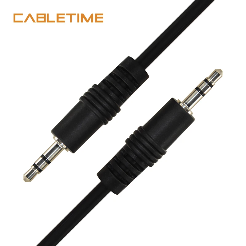 CABLETIME Jack 3.5MM Audio Cable Speaker Stereo Line Aux Cable Jack for Car Headphone for iPhone 6 Samsung galaxy s8 Xiaomi N195
CABLETIME Jack 3.5MM Audio Cable Speaker Stereo Line Aux Cable Jack for Car Headphone for iPhone 6 Samsung galaxy s8 Xiaomi N195
