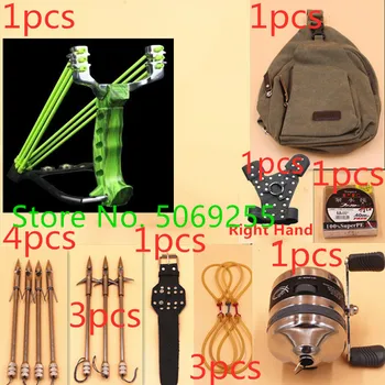 Powerful Multi-function Archery Bowfishing Shooting Fish Slingshot Catapult Hunting Bow Fishing Sling Shot Arrow Kit
Powerful Multi-function Archery Bowfishing Shooting Fish Slingshot Catapult Hunting Bow Fishing Sling Shot Arrow Kit