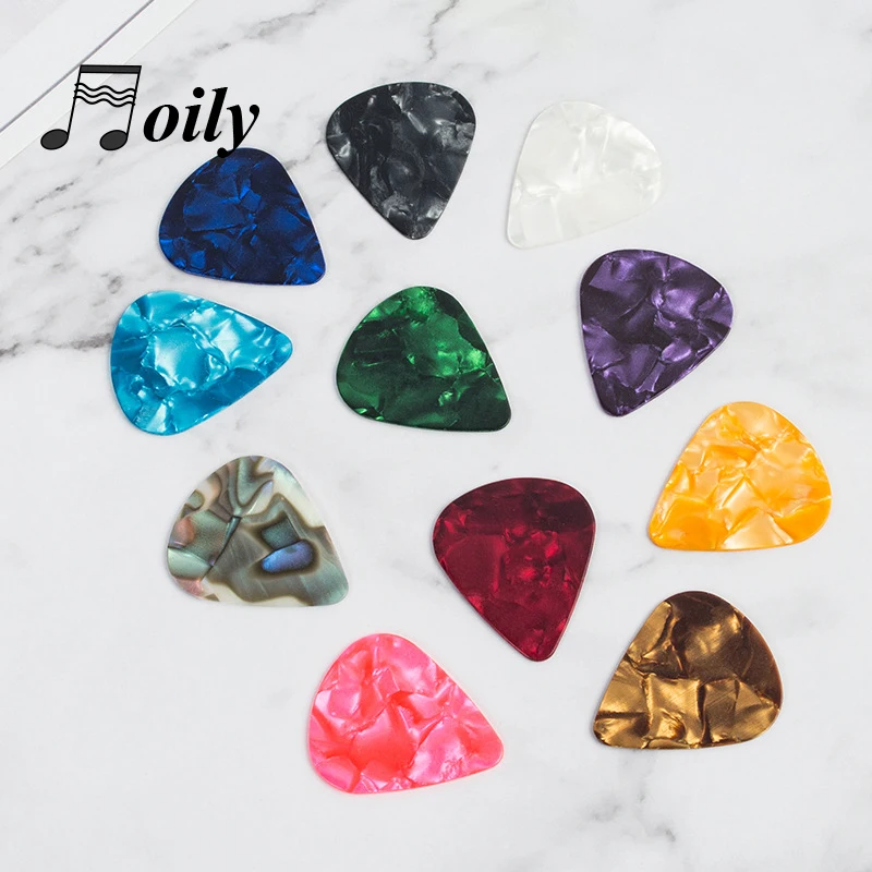 10/20 Pcs Guitar Picks Celluloid Plectrum 0.46mm 0.71mm 0.96mm Smooth pick for Electric Guitar Accessories
10/20 Pcs Guitar Picks Celluloid Plectrum 0.46mm 0.71mm 0.96mm Smooth pick for Electric Guitar Accessories
