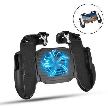 H5 Cooling Fan Phone Bracket Controller Gamepad Joystick R1 L1 Shooter Joypad Game Pad Cooler Fans for PUBG Mobile Phone
H5 Cooling Fan Phone Bracket Controller Gamepad Joystick R1 L1 Shooter Joypad Game Pad Cooler Fans for PUBG Mobile Phone