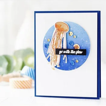 2020 3D New 2 Sizes Marine life Jellyfish Metal Cutting Dies Scrapbooking For DIY Paper Decorative Embossing Stencil Card Stamp
2020 3D New 2 Sizes Marine life Jellyfish Metal Cutting Dies Scrapbooking For DIY Paper Decorative Embossing Stencil Card Stamp