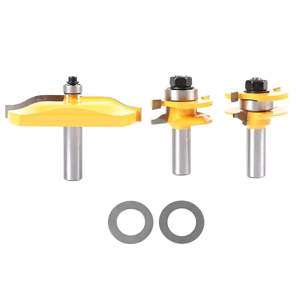 3PCS 1/2 Handle Shank Raised Panel Router Bit Woodworking Cabinet Door Cutter Solid Wood Tool Milling Cutter Woodworking Tool
3PCS 1/2 Handle Shank Raised Panel Router Bit Woodworking Cabinet Door Cutter Solid Wood Tool Milling Cutter Woodworking Tool