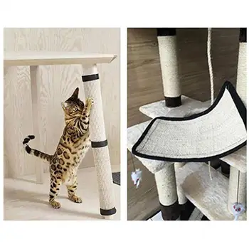 High Quality Kitten Scratch Board Furniture Protect Pad Sisal Scratcher Mat Claws Care Cat Toy Sofa Scratching Post Protector 
High Quality Kitten Scratch Board Furniture Protect Pad Sisal Scratcher Mat Claws Care Cat Toy Sofa Scratching Post Protector