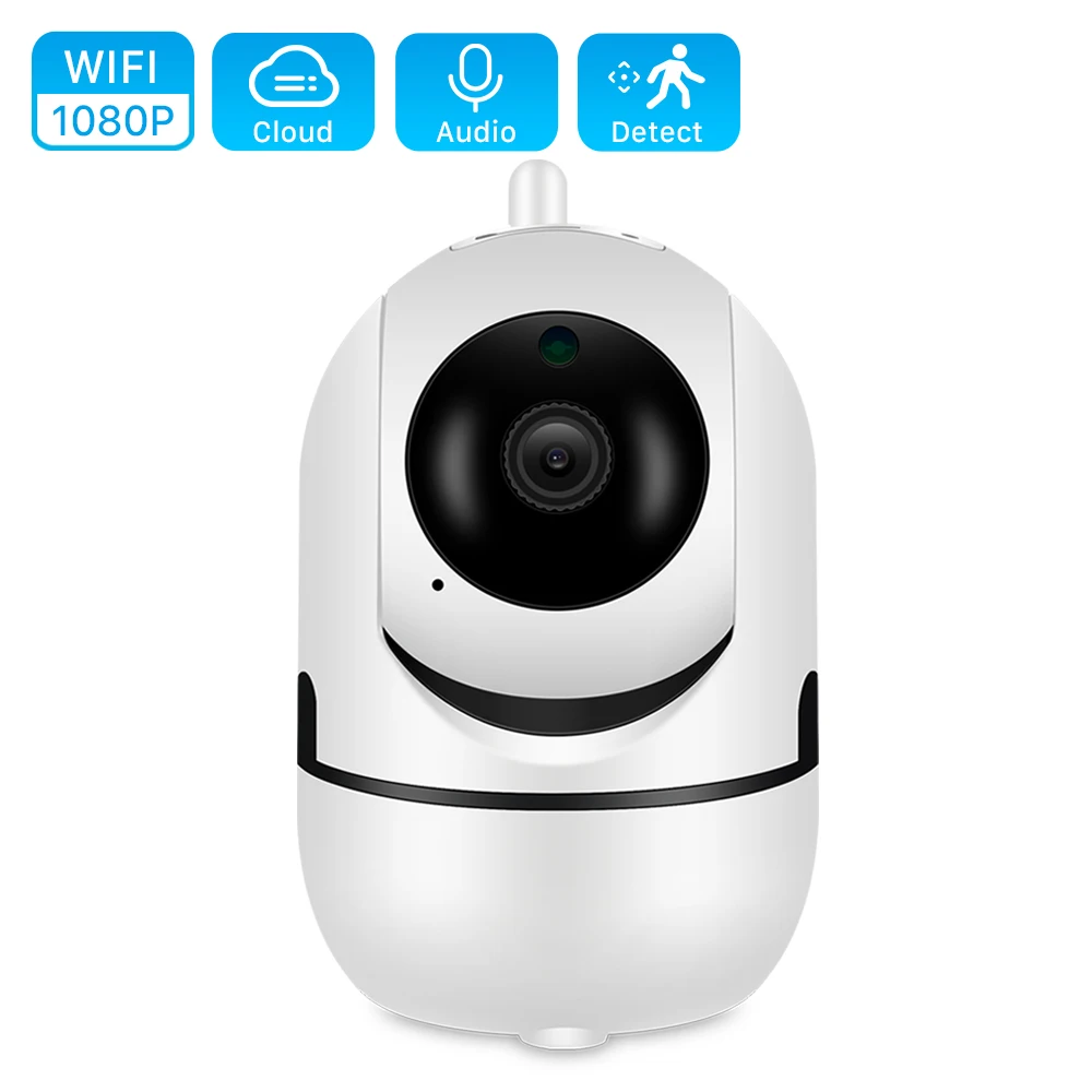 HD 1080P Cloud Wireless IP Camera PTZ 4X Digital Zoom Auto Tracking Human Home Security CCTV Network Wifi Camera Motion Detect
HD 1080P Cloud Wireless IP Camera PTZ 4X Digital Zoom Auto Tracking Human Home Security CCTV Network Wifi Camera Motion Detect