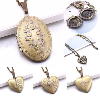 Romantic Retro Metal Photo Necklace High quality Photo Frame Pendant Jewelry Open Necklace Fashion Women Jewelry Makeing
Romantic Retro Metal Photo Necklace High quality Photo Frame Pendant Jewelry Open Necklace Fashion Women Jewelry Makeing