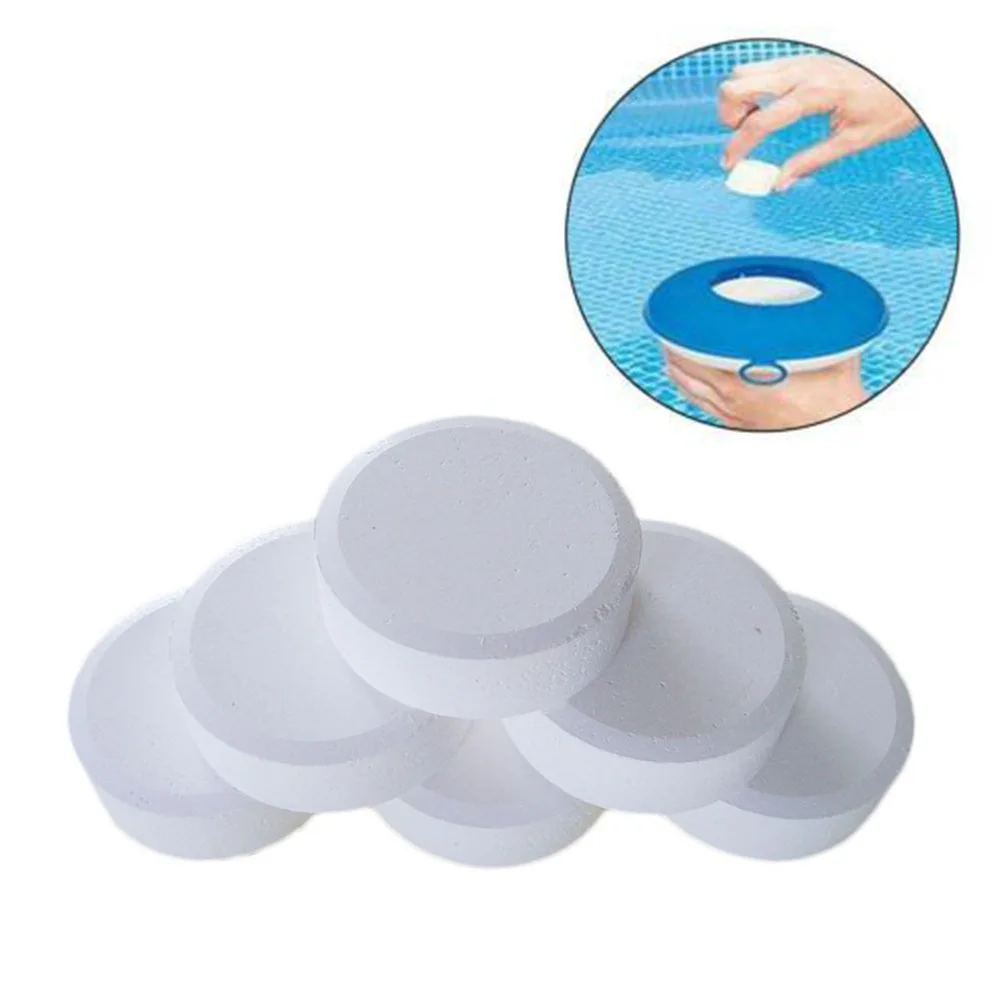 50PCS Effervescent Chlorine Tablets Spa Swimming Pool Algaecide Practical Clarifier Outdoor Water Cleaning Tub Non Toxic
50PCS Effervescent Chlorine Tablets Spa Swimming Pool Algaecide Practical Clarifier Outdoor Water Cleaning Tub Non Toxic