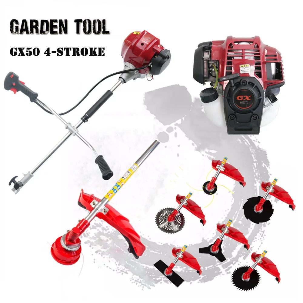 

2024 New 7 in 1 Bicycle Handle FK50 Multi Tool 4 Stroke Engine 47.9cc 1.47KW Brush Cutter Grass Trimmer CE Approved