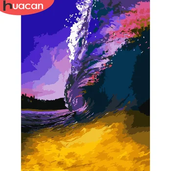 HUACAN Coloring By Number Sea Scenery Drawing On Canvas HandPainted Art Gift DIY Home Decoration Pictures By Number Kits
HUACAN Coloring By Number Sea Scenery Drawing On Canvas HandPainted Art Gift DIY Home Decoration Pictures By Number Kits