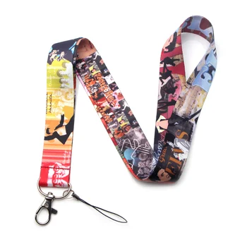 

V269 Wholesale 20pcs/lot Singer Actor Straps Lanyard ID Badge Neck Straps Rope Chain Necklace Jewelry