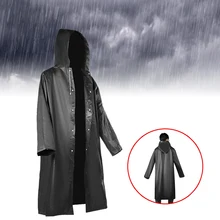 Rain Cover Adult Rainwear Outdoor Raincoat BlackCloth Long Rain Poncho With Hat 145X70CM Unisex
Rain Cover Adult Rainwear Outdoor Raincoat BlackCloth Long Rain Poncho With Hat 145X70CM Unisex
