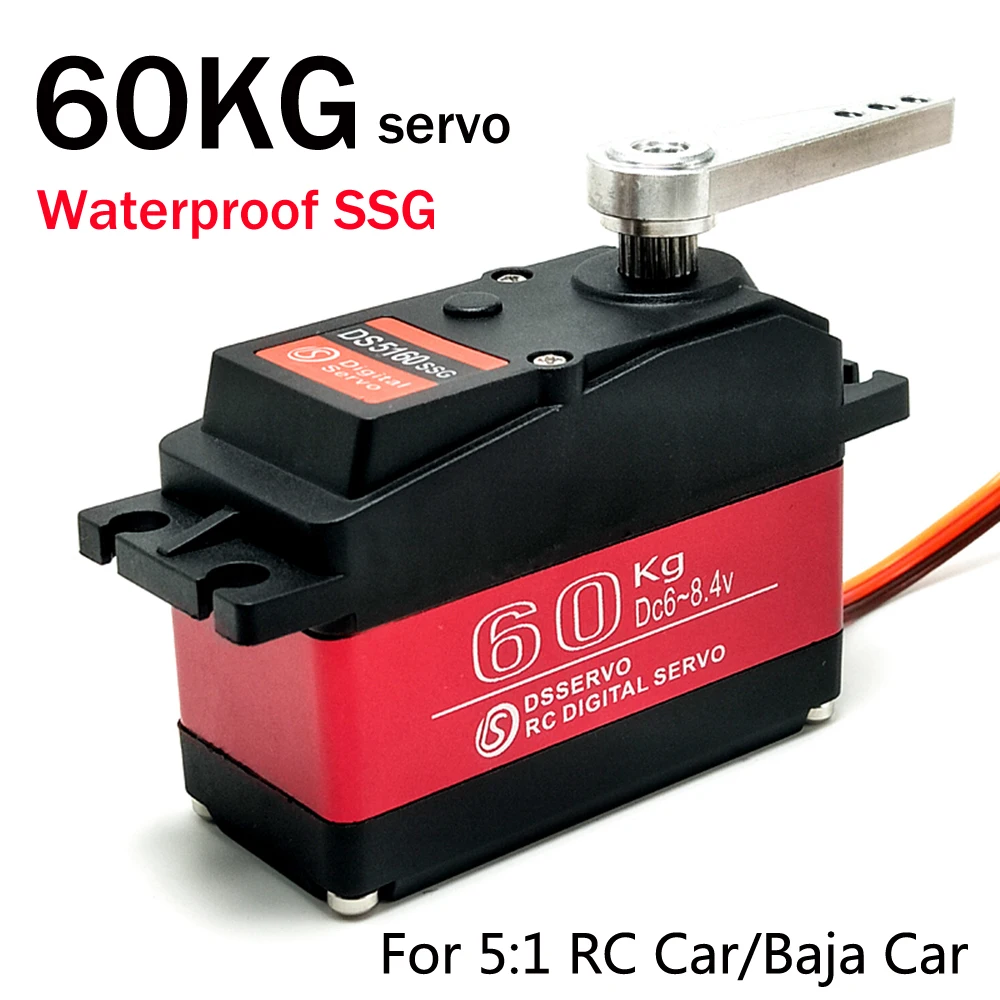 1 pcs servo 60kg high torque DS5160 baja servo Digital Servo for 1/5 Redcat HPI Baja 5B SS RC servo Car compatible SAVOX-0236
1 pcs servo 60kg high torque DS5160 baja servo Digital Servo for 1/5 Redcat HPI Baja 5B SS RC servo Car compatible SAVOX-0236