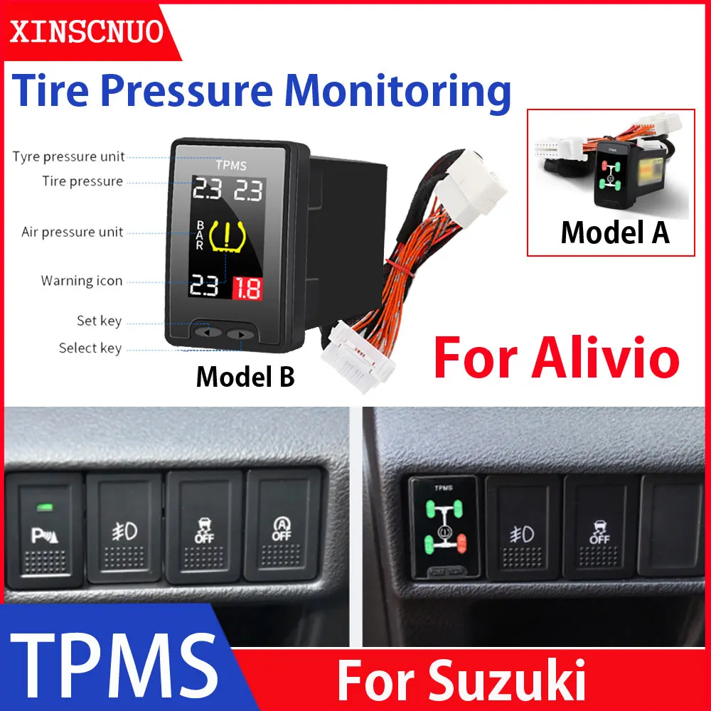 Car Electronics OBD TPMS For Suzuki Alivio tyre pressure monitor security alarm system car modification
Car Electronics OBD TPMS For Suzuki Alivio tyre pressure monitor security alarm system car modification