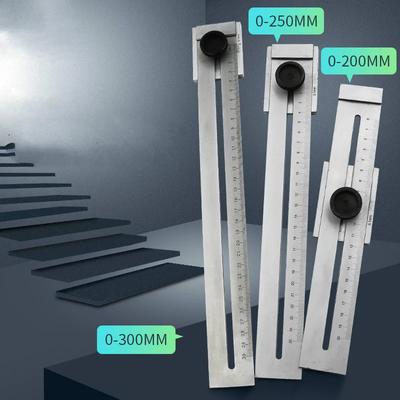 Marking square ruler 200/250/300mm woodworking machinist square woodworking measuring tools gauge scribe carpenter
Marking square ruler 200/250/300mm woodworking machinist square woodworking measuring tools gauge scribe carpenter
