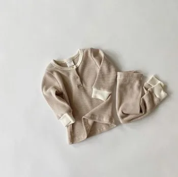 2020 Autumn Winter 2pcs/set Pijamas Clothes Baby Kids Boys Girls Pajamas Suit Long Sleeve Tops+Soild Pants Children's Sleepwear
2020 Autumn Winter 2pcs/set Pijamas Clothes Baby Kids Boys Girls Pajamas Suit Long Sleeve Tops+Soild Pants Children's Sleepwear