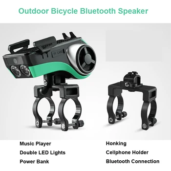 6 in 1 Riding Equipment Bike A127 Bicycle Stopwatch Subwoofer Bluetooth MP3 playing Speaker Power Bank Lighting Audio Honking
6 in 1 Riding Equipment Bike A127 Bicycle Stopwatch Subwoofer Bluetooth MP3 playing Speaker Power Bank Lighting Audio Honking