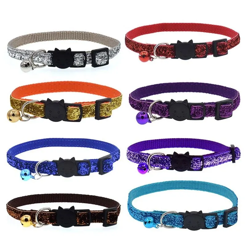 Dog Collar For Cats Solid Braid Kitten Bell Collars Shiny Adjustable Collars Cat Lead Pet Collar Cat Supplies
Dog Collar For Cats Solid Braid Kitten Bell Collars Shiny Adjustable Collars Cat Lead Pet Collar Cat Supplies