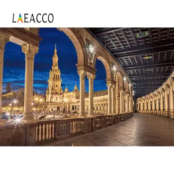 Laeacco Old Vintage Building Archway Shiny Lights Night Town Scenic Photo Background Photography Backdrop For Photo Studio
Laeacco Old Vintage Building Archway Shiny Lights Night Town Scenic Photo Background Photography Backdrop For Photo Studio