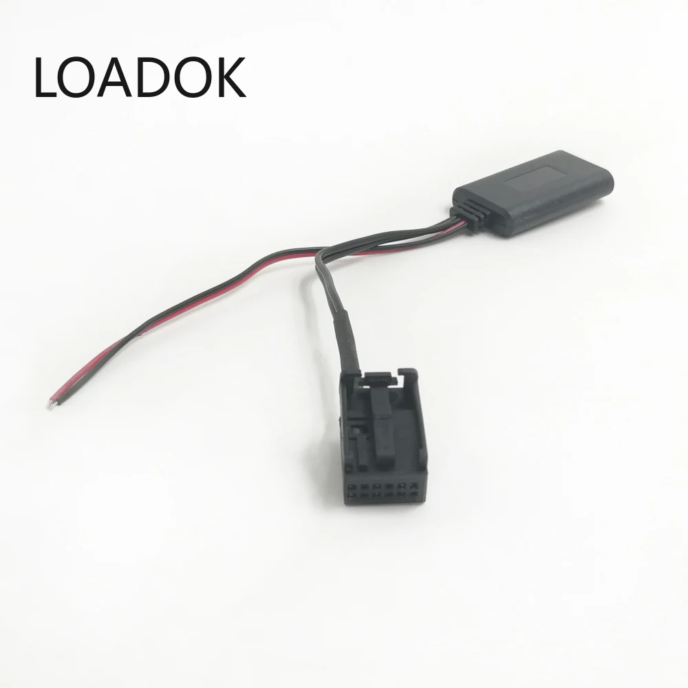 Car Bluetooth Receiver Bluetooth Module AUX-in Audio Music Adapter 12Pin Port for BMW X5 X3 Z4 E83 E85 E86 E39 E53 Adactador
Car Bluetooth Receiver Bluetooth Module AUX-in Audio Music Adapter 12Pin Port for BMW X5 X3 Z4 E83 E85 E86 E39 E53 Adactador