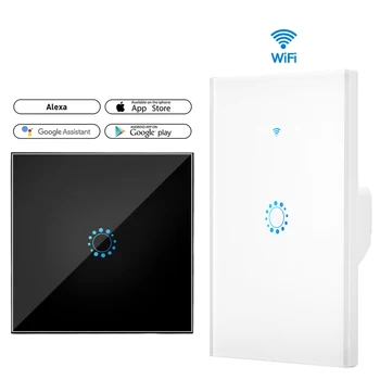 Wifi Touch Smart Light Switch 1/2/3-Gang Wireless Wall Switch APP Control US/EU Standard Work With Alexa Echo Google Home
Wifi Touch Smart Light Switch 1/2/3-Gang Wireless Wall Switch APP Control US/EU Standard Work With Alexa Echo Google Home