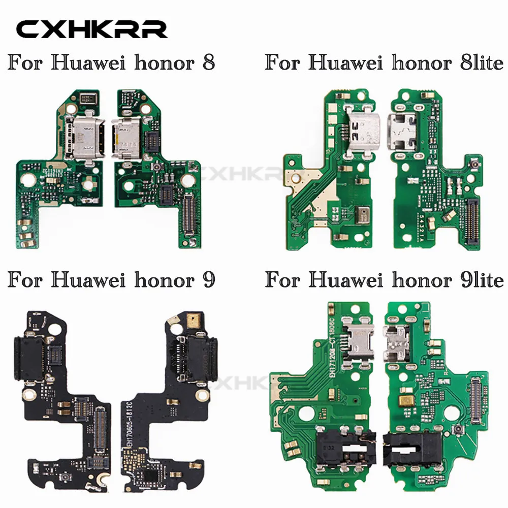 USB-порт для зарядки док-станция разъем плата гибкий кабель Huawei Honor 10 9X 8X Max 8 9 lite P8 2017