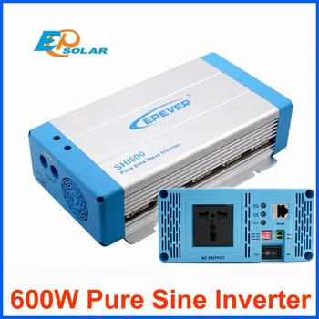 

EPEVER SHI600 600W 600Watt 12V 24V input 220V 230V Output Pure Sine Wave Solar Inverter for solar home systemm APP EPsolar