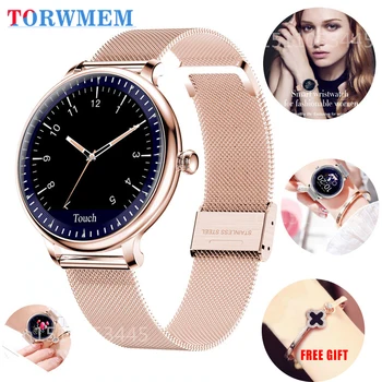 NY12 Stylish Women Smart Watch Round Screen Smartwatch for Girl Heart Rate Monitor Compatible For Android and IOS vs KW10
NY12 Stylish Women Smart Watch Round Screen Smartwatch for Girl Heart Rate Monitor Compatible For Android and IOS vs KW10