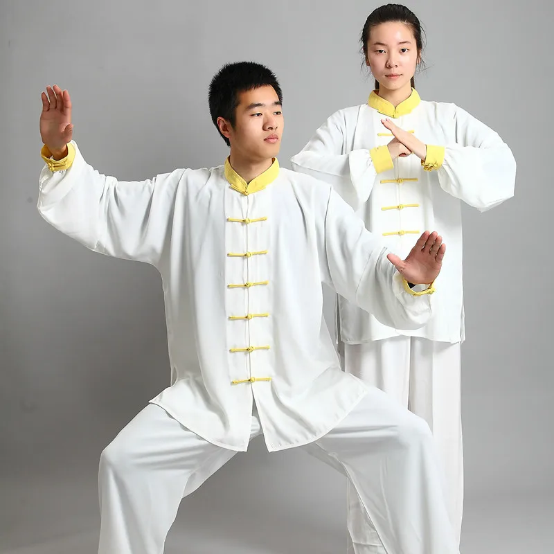 Unisex Traditional Chinese Clothing 14 Color Long Sleeved Wushu TaiChi KungFu Uniform Suit Uniforms Tai Chi Exercise Clothing
Unisex Traditional Chinese Clothing 14 Color Long Sleeved Wushu TaiChi KungFu Uniform Suit Uniforms Tai Chi Exercise Clothing