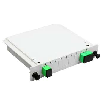 10PCS SC/APC Fiber Optic Splitter 1x2 Optical PLC Splitter Cassette Box Card Inserting Type
10PCS SC/APC Fiber Optic Splitter 1x2 Optical PLC Splitter Cassette Box Card Inserting Type