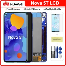 Écran tactile LCD de remplacement, 6.26 pouces, pour Huawei Nova 5T YAL-L21 L61A L61D L71A, Original=