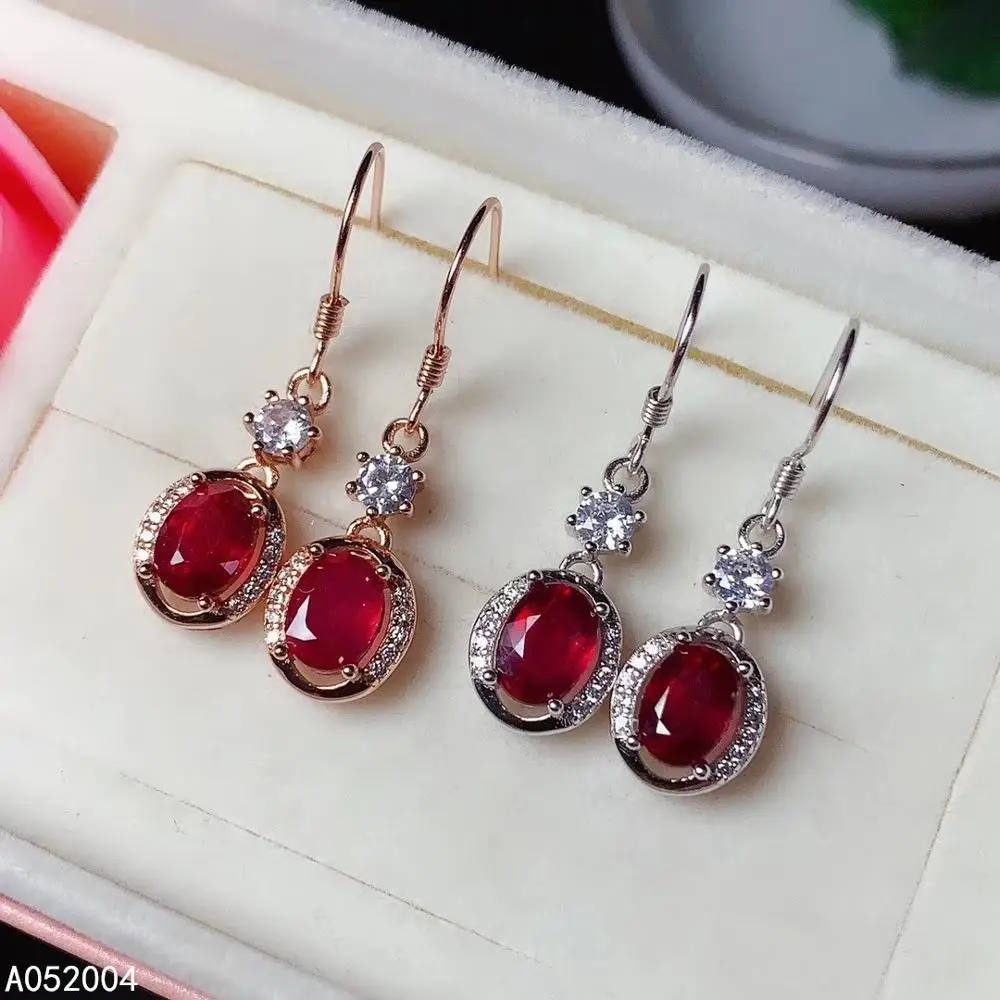 KJJEAXCMY Fine Jewelry 925 Sterling Silver Inlaid Natural Red Gemstone Ruby Female Woman Earrings Eardrop Trendy Got Engaged
KJJEAXCMY Fine Jewelry 925 Sterling Silver Inlaid Natural Red Gemstone Ruby Female Woman Earrings Eardrop Trendy Got Engaged