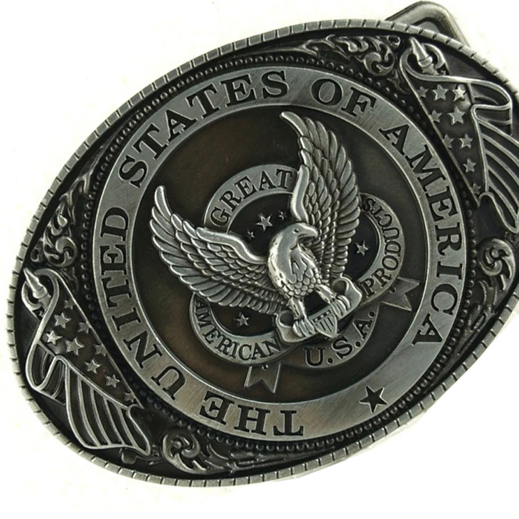 Cool Animal Eagle Men Boys Gifts USA American Flag Belt Buckle Metal Cowboy Cool Animal Eagle Men Boys Gifts USA American Flag Belt Buckle Metal Cowboy