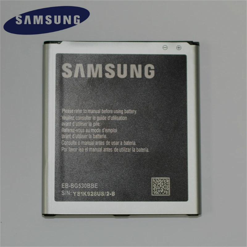 Samsung Phone Battery EB-BG530BBE For Samsung Galaxy Grand Prime J3 2016 J320F SM-J320FN G5308W G530 G530H G531 J5 2600mAh
Samsung Phone Battery EB-BG530BBE For Samsung Galaxy Grand Prime J3 2016 J320F SM-J320FN G5308W G530 G530H G531 J5 2600mAh