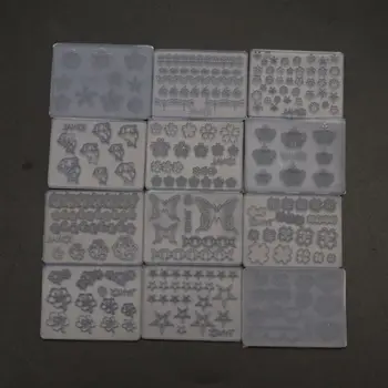 12Pcs Mini Size Nail Art Silicone Mold Leaves Flower Animals Template Acrylic Gel Tools Resin Mold Jewelry Making Tools
12Pcs Mini Size Nail Art Silicone Mold Leaves Flower Animals Template Acrylic Gel Tools Resin Mold Jewelry Making Tools