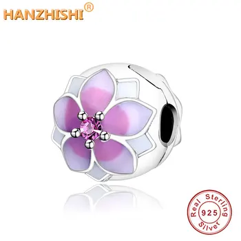 2017 Spring Collection 925 Sterling Silver Magnolia Bloom Clip Charm Fit Original European Charm Bracelet Authentic DIY Jewelry
2017 Spring Collection 925 Sterling Silver Magnolia Bloom Clip Charm Fit Original European Charm Bracelet Authentic DIY Jewelry