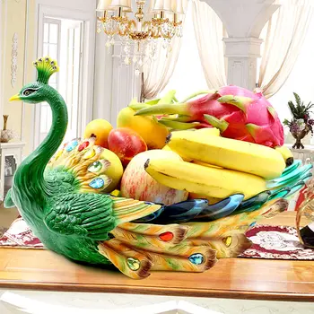 LUXURY WEDDING GIFT RESIN PEACOCK GLASS FRUIT PLATE CRAFTS ORNAMENT DECORATION HOME FURNISHING LIVINGROOM DESKTOP FIGURINE DECOR
LUXURY WEDDING GIFT RESIN PEACOCK GLASS FRUIT PLATE CRAFTS ORNAMENT DECORATION HOME FURNISHING LIVINGROOM DESKTOP FIGURINE DECOR