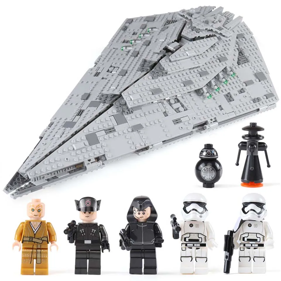 2019 NEW Hot 10901 First Order Star Destroyer Model Building Block Bricks Toys Compatible with Lepining Star Wars 75190
2019 NEW Hot 10901 First Order Star Destroyer Model Building Block Bricks Toys Compatible with Lepining Star Wars 75190