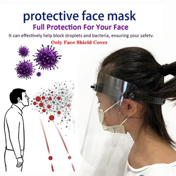 Plastic Protective Mask Against Droplets Anti-fog Isolation Face Mask Breathable Reusable Protective Cover Isolation Shield
Plastic Protective Mask Against Droplets Anti-fog Isolation Face Mask Breathable Reusable Protective Cover Isolation Shield