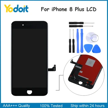 Grade AAA LCD Touch Screen For iPhone 8 Plus 8P Display Pantalla 5.5 Inch LCD Replacement Assembly 8plus Part Digitizer+Tool