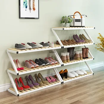 Shoe frame simple solid wood multi layer household economy shoe frame iron art living room dust proof shoe shelf modern simple
Shoe frame simple solid wood multi layer household economy shoe frame iron art living room dust proof shoe shelf modern simple