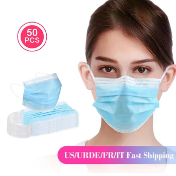 100Pcs Disposable Earloop Face Mouth Masks 3 Layers Anti Dust Mask Face Protection Mask Disposable Mask Dustproof Mask
100Pcs Disposable Earloop Face Mouth Masks 3 Layers Anti Dust Mask Face Protection Mask Disposable Mask Dustproof Mask