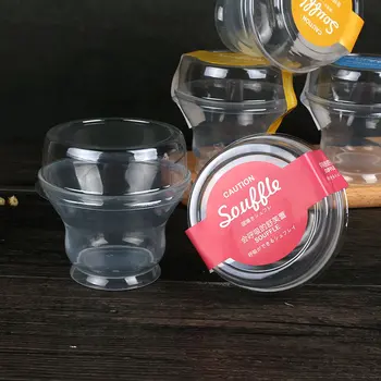 50pcs High quality baking package transparent pudding jelly yogurt dessert cup small creative transparent plastic cups with lid
50pcs High quality baking package transparent pudding jelly yogurt dessert cup small creative transparent plastic cups with lid