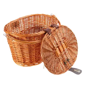 1PC Bicycle Basket Rustic Wicker Front Handlebar Handmade Storage Basket for Handbag Schoolbag
1PC Bicycle Basket Rustic Wicker Front Handlebar Handmade Storage Basket for Handbag Schoolbag