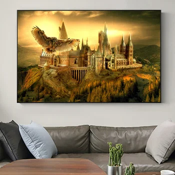 Harry Potters Hogwartss Magic School Castle Movie Posters And Prints Canvas Art Painting On Wall Decor Picture For Living Room
Harry Potters Hogwartss Magic School Castle Movie Posters And Prints Canvas Art Painting On Wall Decor Picture For Living Room