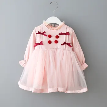 2019 New Vestido Infantil Baby Dress Baby Girl Autumn Sweet Neck Butterfly Knot Ocean Gauze Children Long Sleeve Mesh Clothing
2019 New Vestido Infantil Baby Dress Baby Girl Autumn Sweet Neck Butterfly Knot Ocean Gauze Children Long Sleeve Mesh Clothing